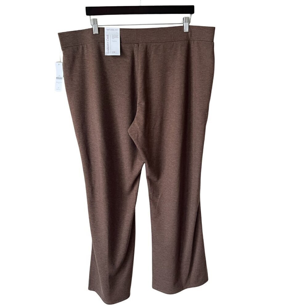 Coldwater Creek Women's Natural Knit Pant, 2x